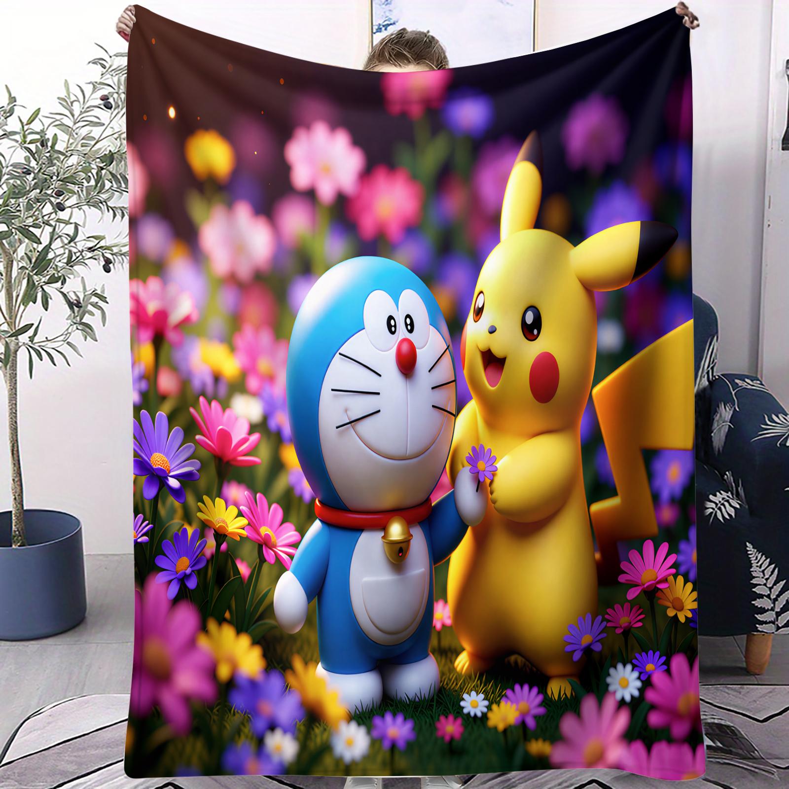Cute Cartoon Kawaii Pink Pajama Doraemon Fleece Blanket Warm Soft Street Trend Plush for Girls Boys for Home Camping Travelling 70x100cm
Cute Cartoon Kawaii Pink Pajama Doraemon Fleece Blanket Warm Soft Street Trend Plush for Girls Boys for Home Camping Travelling 70x100cm