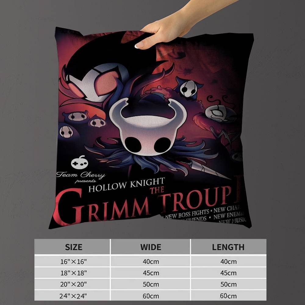 HHollow KKnight Game Pillow Gift Home Office Decoration Pillow Bedroom Sofa Car Cushion CoverPillow Case 30x30 cm
HHollow KKnight Game Pillow Gift Home Office Decoration Pillow Bedroom Sofa Car Cushion CoverPillow Case 30x30 cm