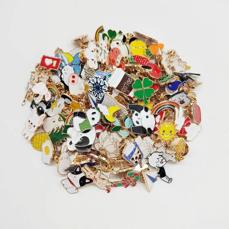 50PCS Cartoon Brooches Icons Plants Pins Badge Animal Or Fruit Button Backpack Clothes Hat Decor Accessories Jewelry
50PCS Cartoon Brooches Icons Plants Pins Badge Animal Or Fruit Button Backpack Clothes Hat Decor Accessories Jewelry
