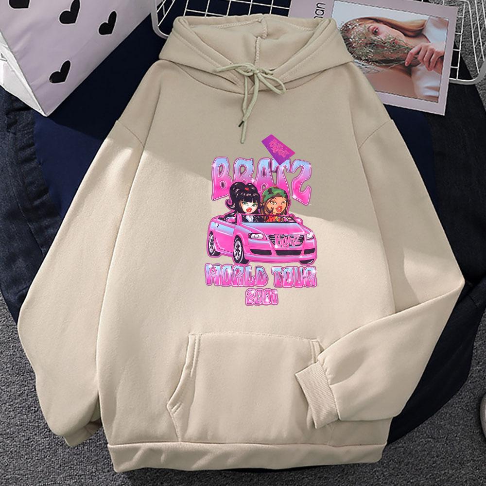 Толстовка с героями мультфильмов Bratz, уличная толстовка унисекс/женская одежда с комиксами, толстовка с рисунком в стиле Харадзюку, осенне-зимние флисовые пуловеры, обычные
Толстовка с героями мультфильмов Bratz, уличная толстовка унисекс/женская одежда с комиксами, толстовка с рисунком в стиле Харадзюку, осенне-зимние флисовые пуловеры, обычные