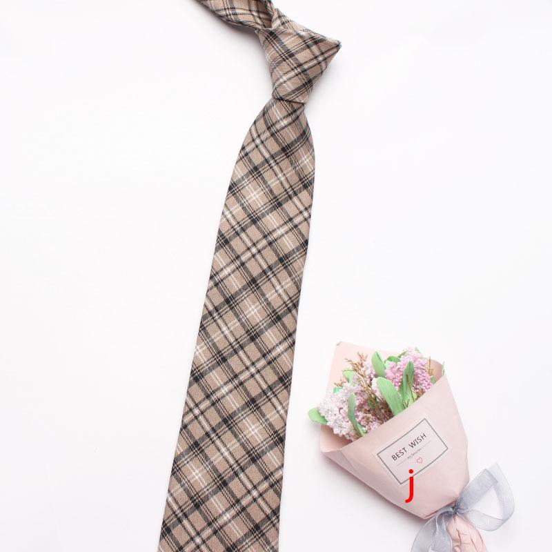 Галстук из полиэстера и хлопка в клетку для мужчин и женщин, простая полосатая рубашка, клетчатая юбка, аксессуары, галстук
Галстук из полиэстера и хлопка в клетку для мужчин и женщин, простая полосатая рубашка, клетчатая юбка, аксессуары, галстук