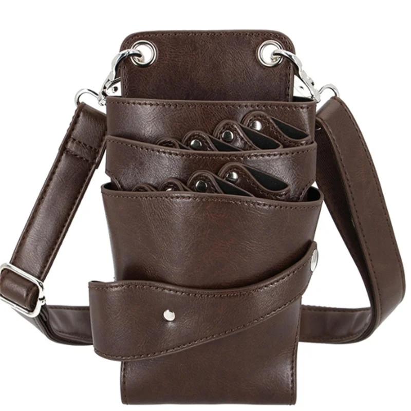 1PC 8 Pocket Barber Hair Scissors Bag Scissors Kit Bags Hairdressing Barber Scissor Holster Bag Special Barber Accessories коричневий
1PC 8 Pocket Barber Hair Scissors Bag Scissors Kit Bags Hairdressing Barber Scissor Holster Bag Special Barber Accessories коричневий