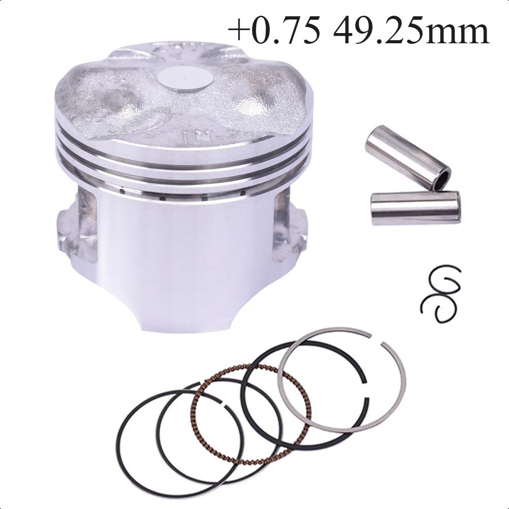 48.5mm -49.5mm Motorcycle Piston Rings Kit 13101-KAZ-000 for Honda CBR250 MC22 CB250 Hornet CB250 Jade 1PC 75 Piston ring
48.5mm -49.5mm Motorcycle Piston Rings Kit 13101-KAZ-000 for Honda CBR250 MC22 CB250 Hornet CB250 Jade 1PC 75 Piston ring