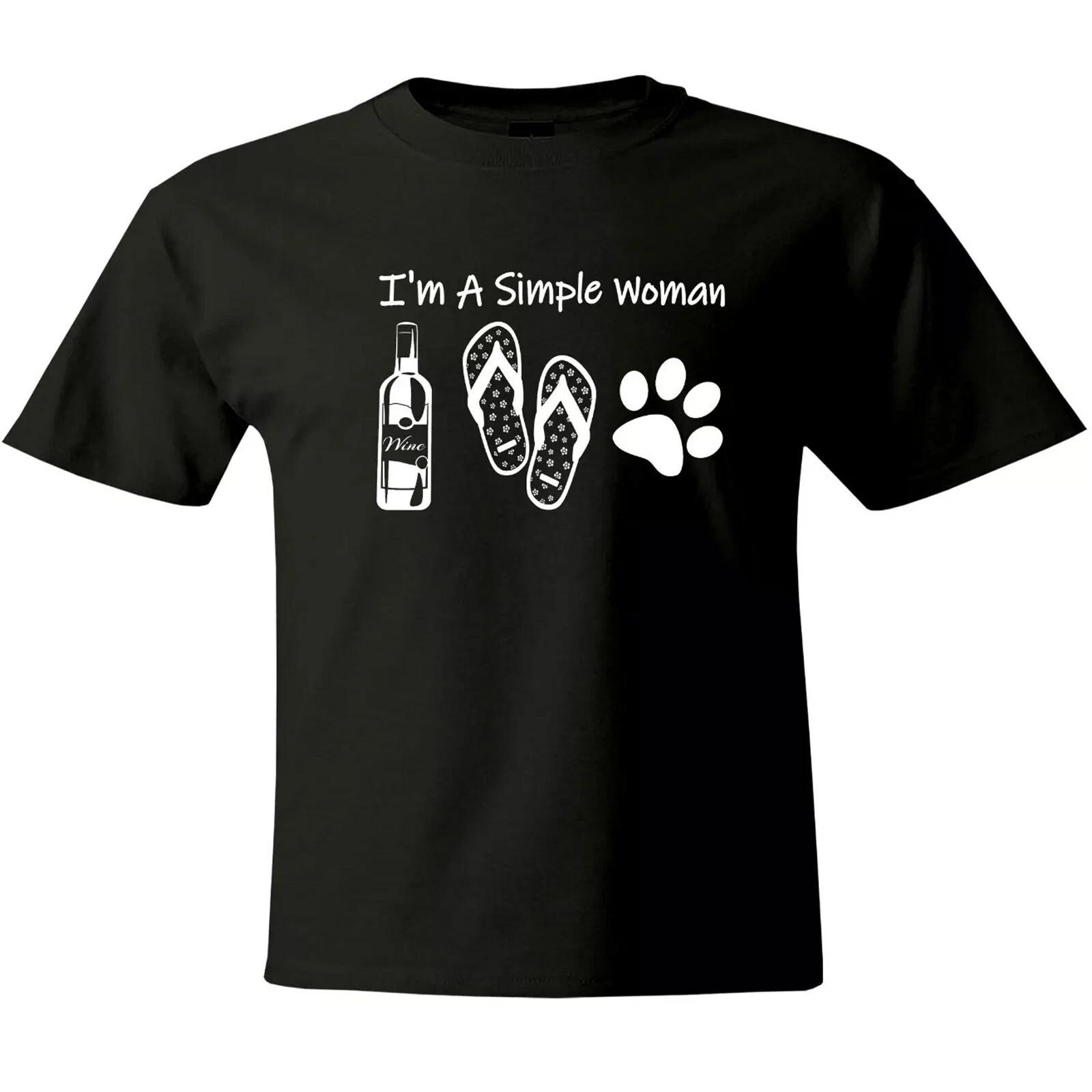 Simple Woman Flip Flops Dog and Wine Tshirt Funny Simple Women Shirt Simple Girl 4XL
Simple Woman Flip Flops Dog and Wine Tshirt Funny Simple Women Shirt Simple Girl 4XL