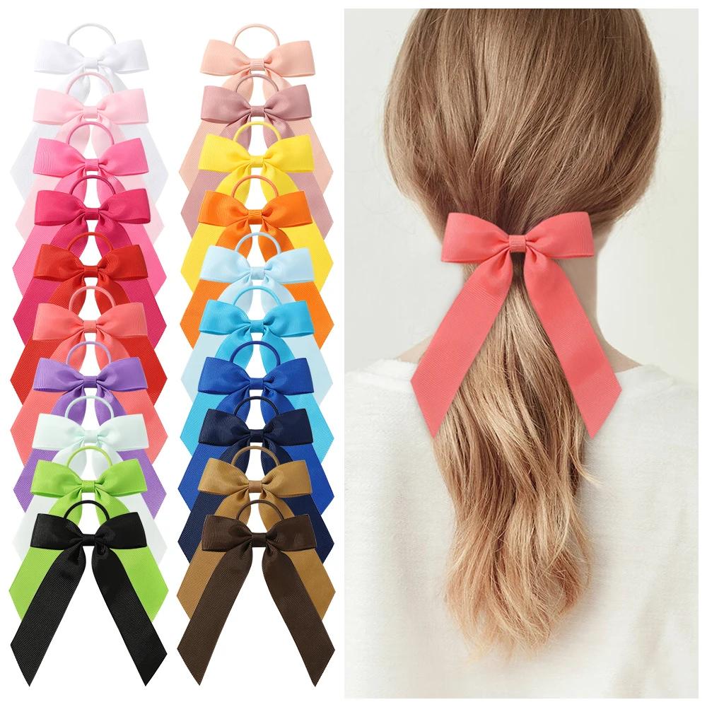 1PC Solid Color Ribbon Pigtail Hair Bows Elastic Hair Bands Holders Ties Hair Accessories for Baby Girls Infants Toddler
1PC Solid Color Ribbon Pigtail Hair Bows Elastic Hair Bands Holders Ties Hair Accessories for Baby Girls Infants Toddler