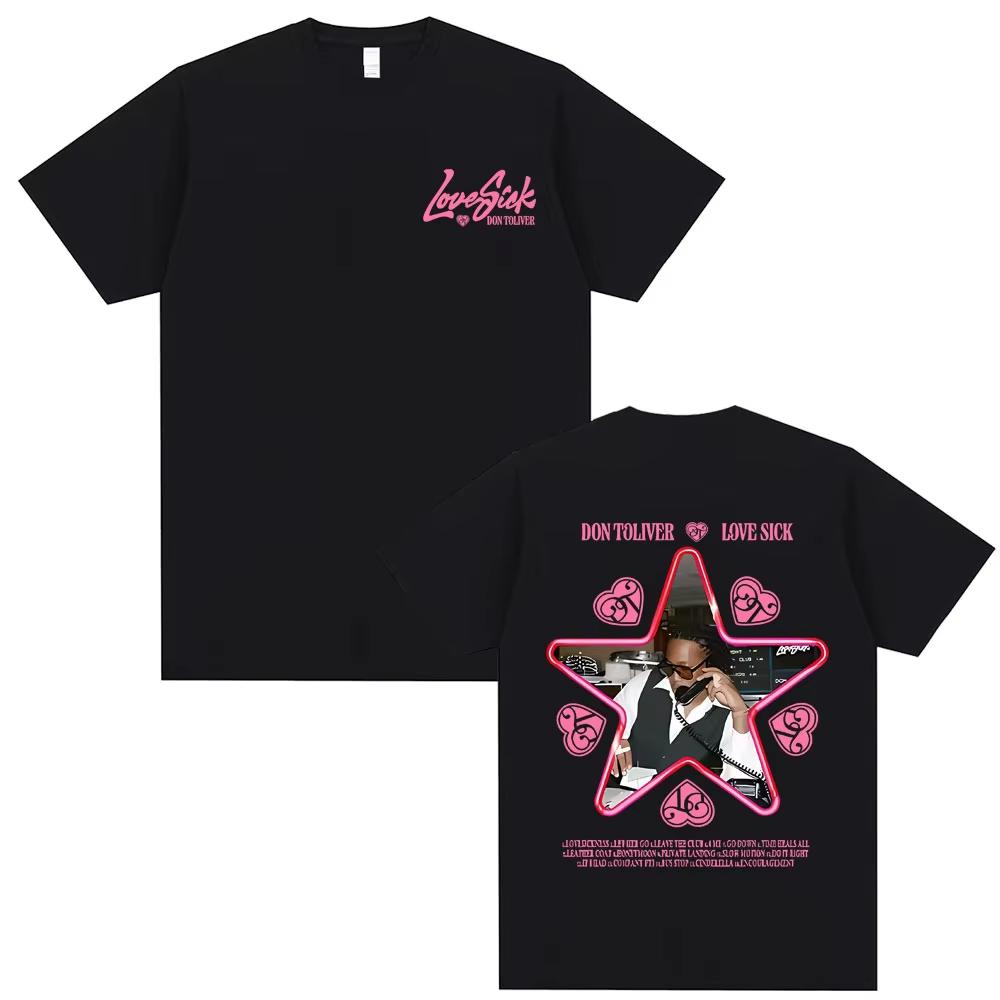 New Hot Sale Rapper Don Toliver Love Sick Graphic Tshirts Unisex WoUINISEX Vintage Hip Hop Oversized Streetwear Unisexs Pure Cotton Tees S
New Hot Sale Rapper Don Toliver Love Sick Graphic Tshirts Unisex WoUINISEX Vintage Hip Hop Oversized Streetwear Unisexs Pure Cotton Tees S