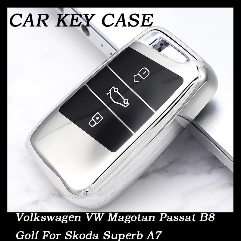 New Soft TPU Car Remote Key Case Cover Holder Shell Fob For Volkswagen VW Magotan Passat B8 Golf For Skoda Superb A7 Accessories червоний
New Soft TPU Car Remote Key Case Cover Holder Shell Fob For Volkswagen VW Magotan Passat B8 Golf For Skoda Superb A7 Accessories червоний