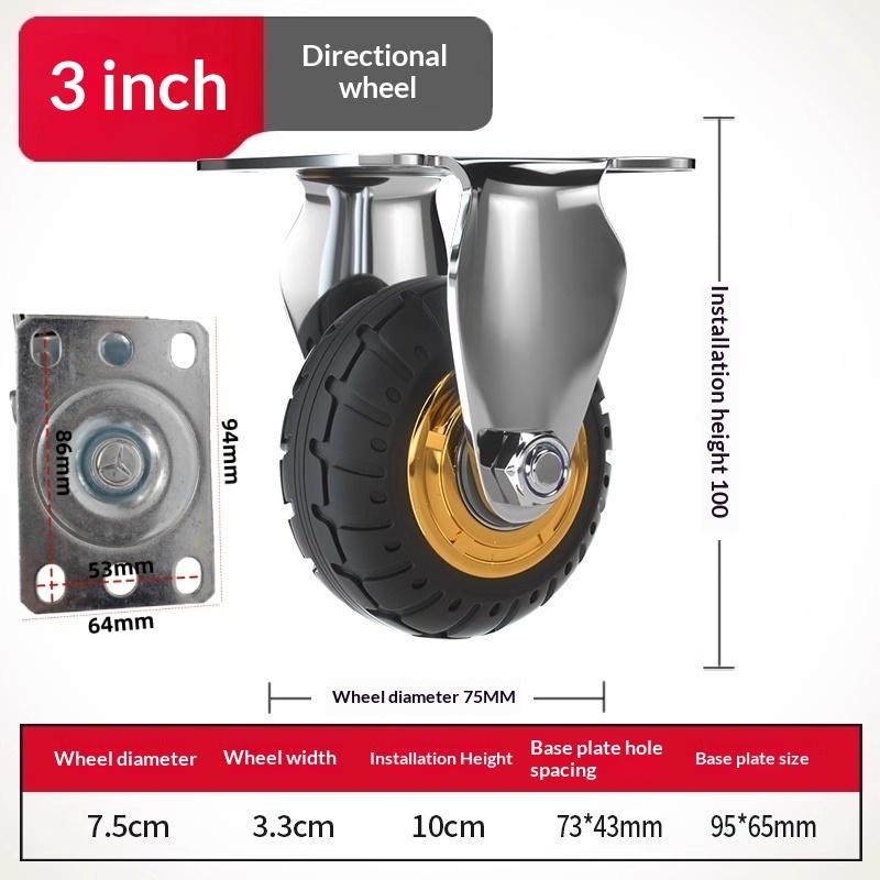 1 шт. М яке еластичне гумове колесо 3/4 дюйма Універсальні колеса для меблів Профільні колеса З гальмами Не залишають слідів на підлозі Безшумні колеса 3inch directional
1 шт. М яке еластичне гумове колесо 3/4 дюйма Універсальні колеса для меблів Профільні колеса З гальмами Не залишають слідів на підлозі Безшумні колеса 3inch directional