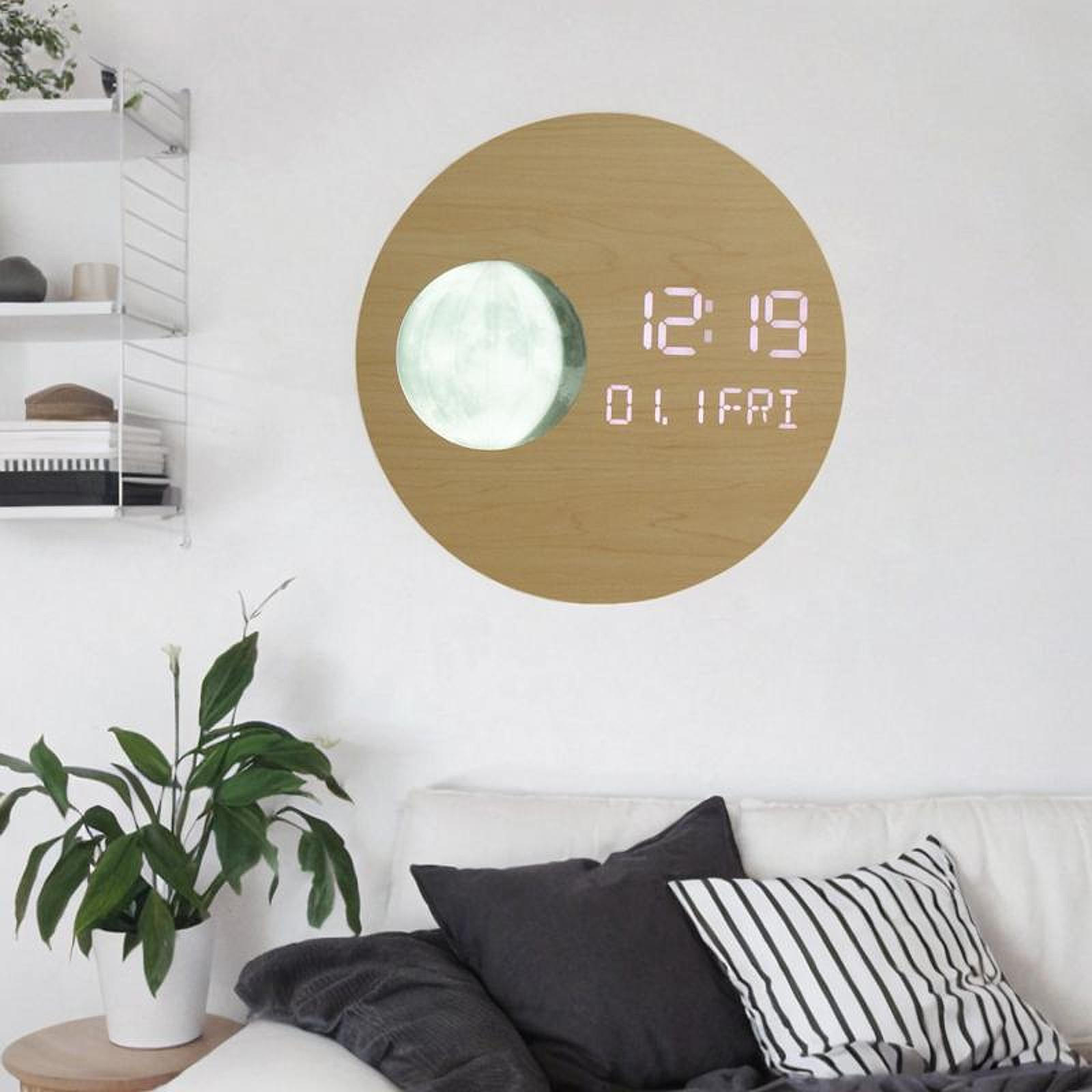 Подвесные часы с лунной фазой, настенный календарь, 12/24 ч, дисплей, круглая луна для фермерского дома
Подвесные часы с лунной фазой, настенный календарь, 12/24 ч, дисплей, круглая луна для фермерского дома