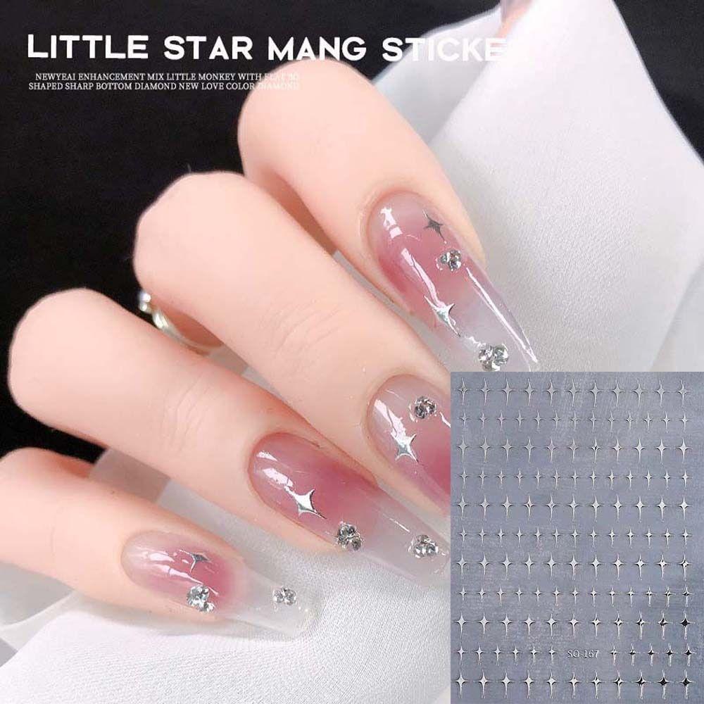 Laser Stars Aurora Manicure Accessories Bronzing Nail Decals Stars Nail Stickers Nail Decorations
Laser Stars Aurora Manicure Accessories Bronzing Nail Decals Stars Nail Stickers Nail Decorations