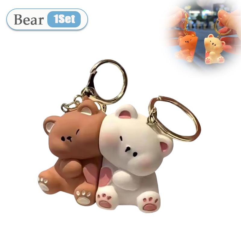 1-20Sets Cute Cartoon Bear Couple Magnetic Keychain Small Pendant Doll Small Gift Toy Resin Creative Keyring School Bag Pendant
1-20Sets Cute Cartoon Bear Couple Magnetic Keychain Small Pendant Doll Small Gift Toy Resin Creative Keyring School Bag Pendant