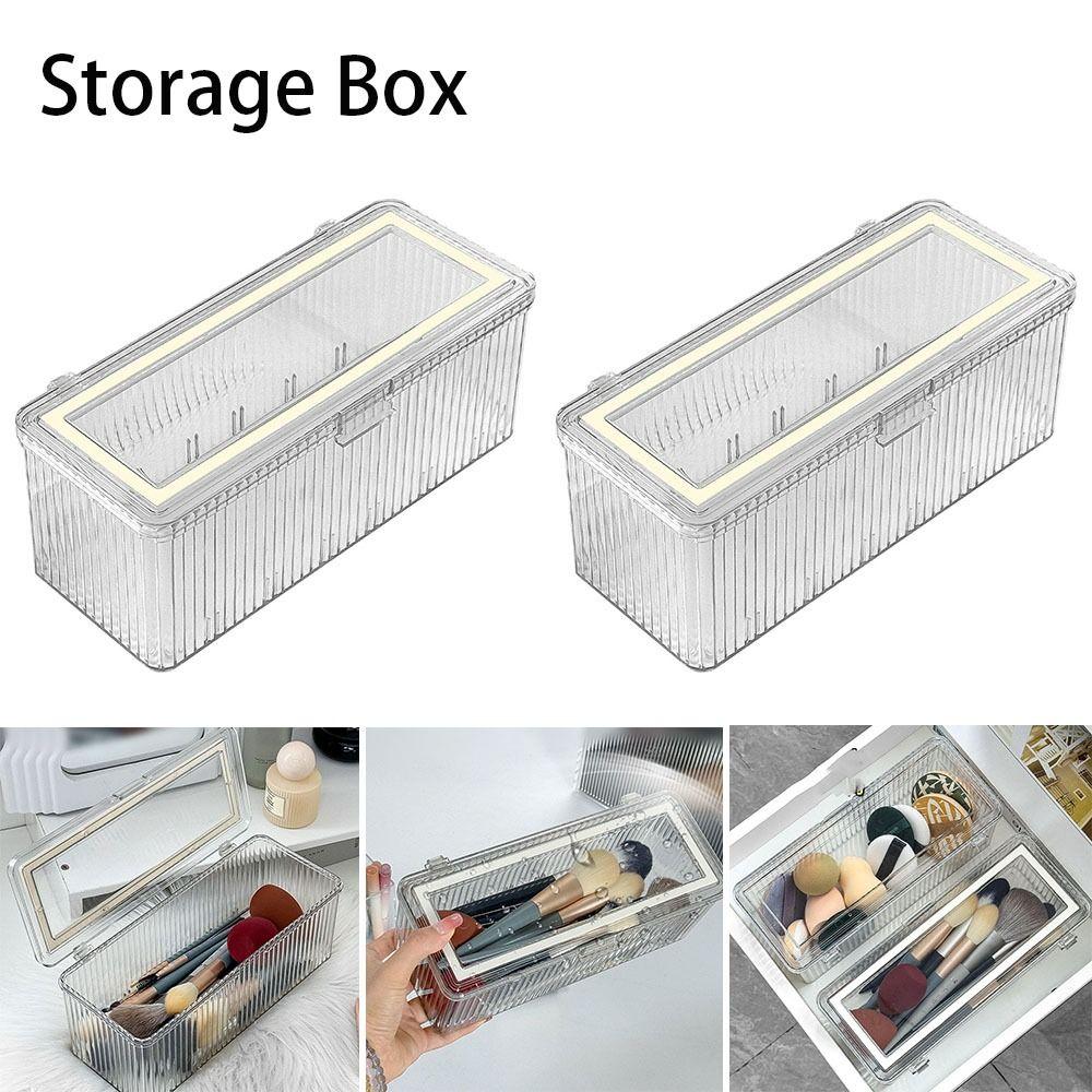 Sundries Storage Container Makeup Brush Storage Box Eyebrow Pencil Brush Tube прозрачный
Sundries Storage Container Makeup Brush Storage Box Eyebrow Pencil Brush Tube прозрачный