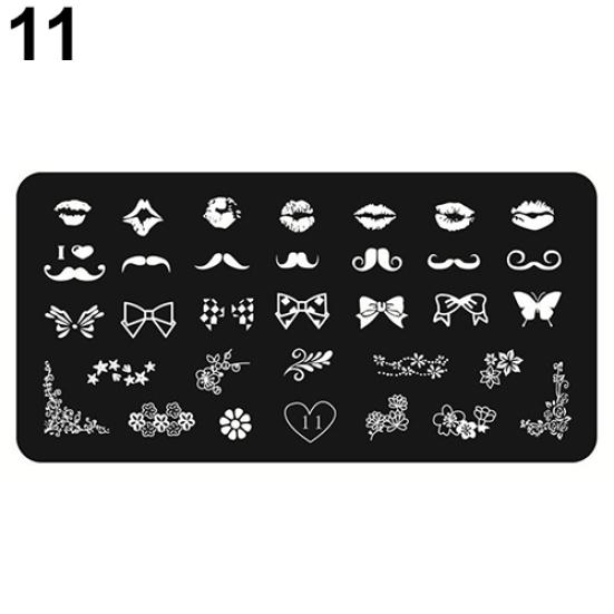 Печать изображений на ногтях, польский штамп, скребок, штамп, маникюр, шаблон «сделай сам» 11
Печать изображений на ногтях, польский штамп, скребок, штамп, маникюр, шаблон «сделай сам» 11