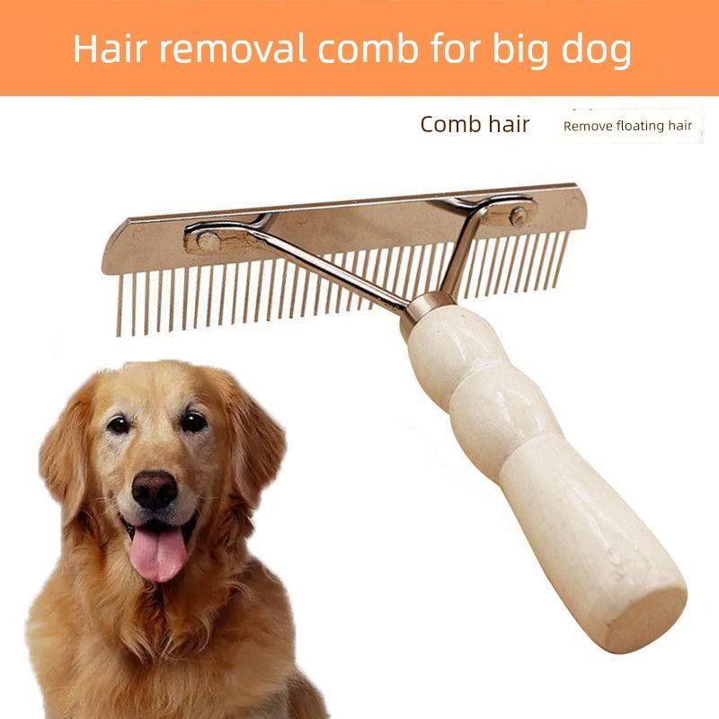 Dog Comb Pet Long Hair Rack Comb Hair Removal Comb Dog Hair Brush Golden Retriever Samo Alaska Husky Pet Supplies Small size, rake comb
Dog Comb Pet Long Hair Rack Comb Hair Removal Comb Dog Hair Brush Golden Retriever Samo Alaska Husky Pet Supplies Small size, rake comb
