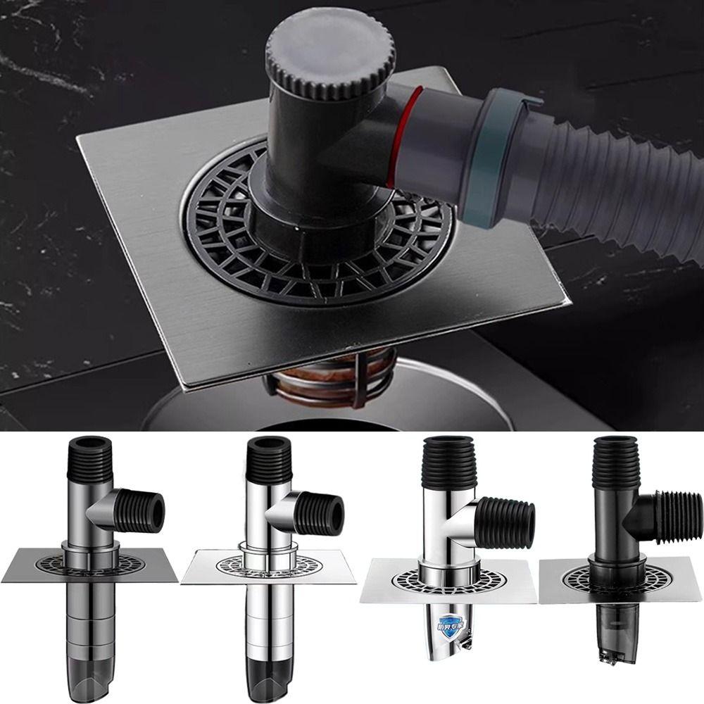 Double Purpose Washing Machine Floor Drain Anti Overflow Stainless Steel Joint Cover Laundry Floor Grey
Double Purpose Washing Machine Floor Drain Anti Overflow Stainless Steel Joint Cover Laundry Floor Grey