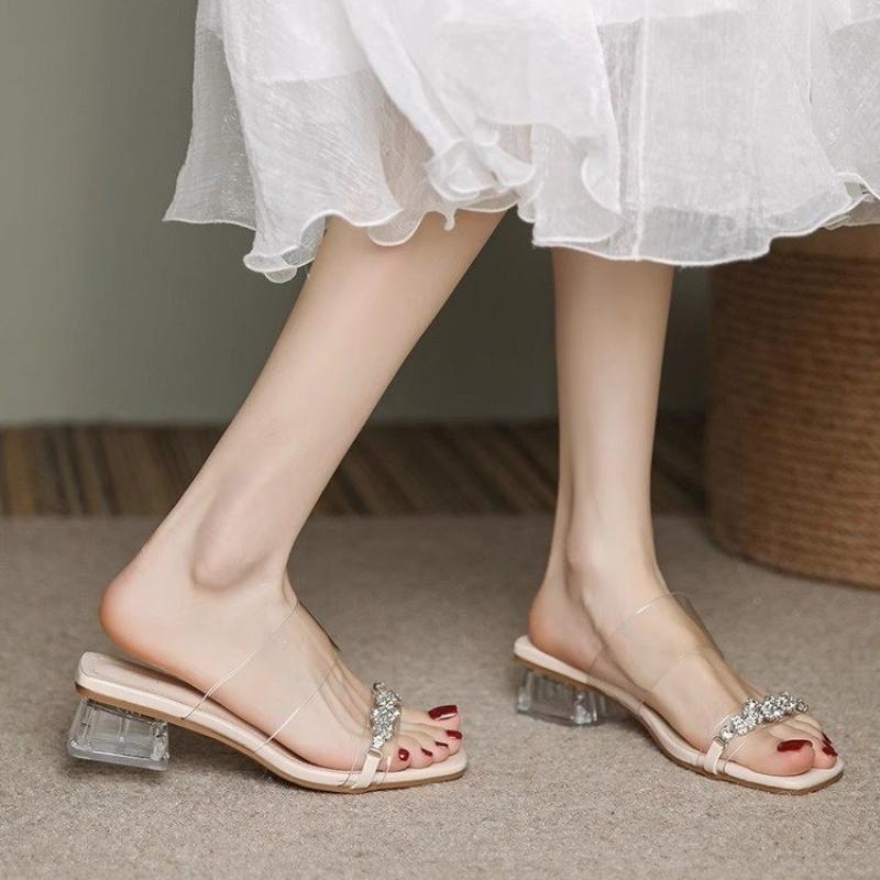 Fashion 2025 New Transparent Square Heel Sandals for Women Rhinestone Flowers Thick Heeled Sandals Mujer Square Toe Party Shoes Woman 35 абрикосовый
Fashion 2025 New Transparent Square Heel Sandals for Women Rhinestone Flowers Thick Heeled Sandals Mujer Square Toe Party Shoes Woman 35 абрикосовый