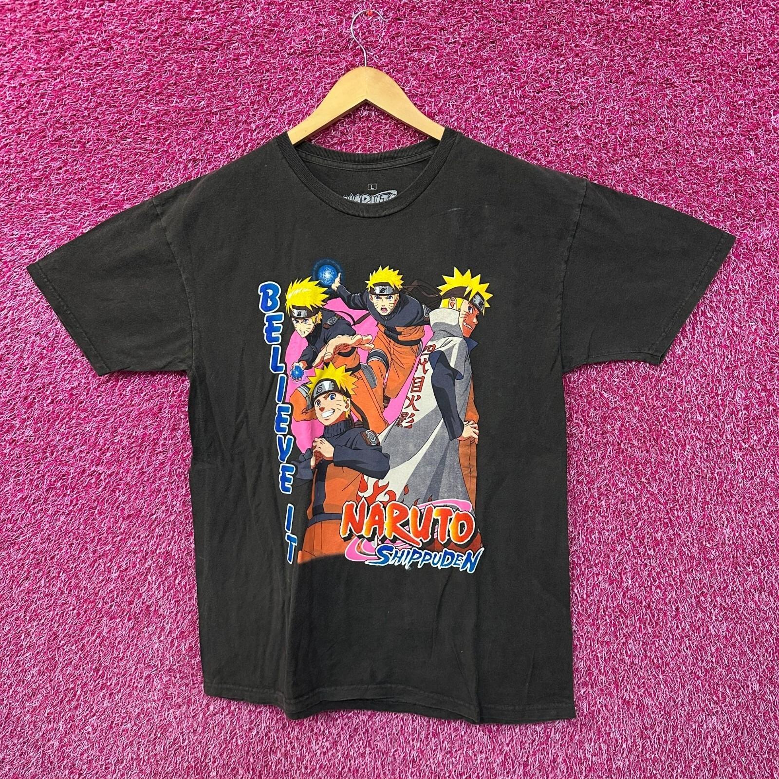 Naruto Shippuden Believe It Naruto Uzumaki Anime Tee L XXL
Naruto Shippuden Believe It Naruto Uzumaki Anime Tee L XXL