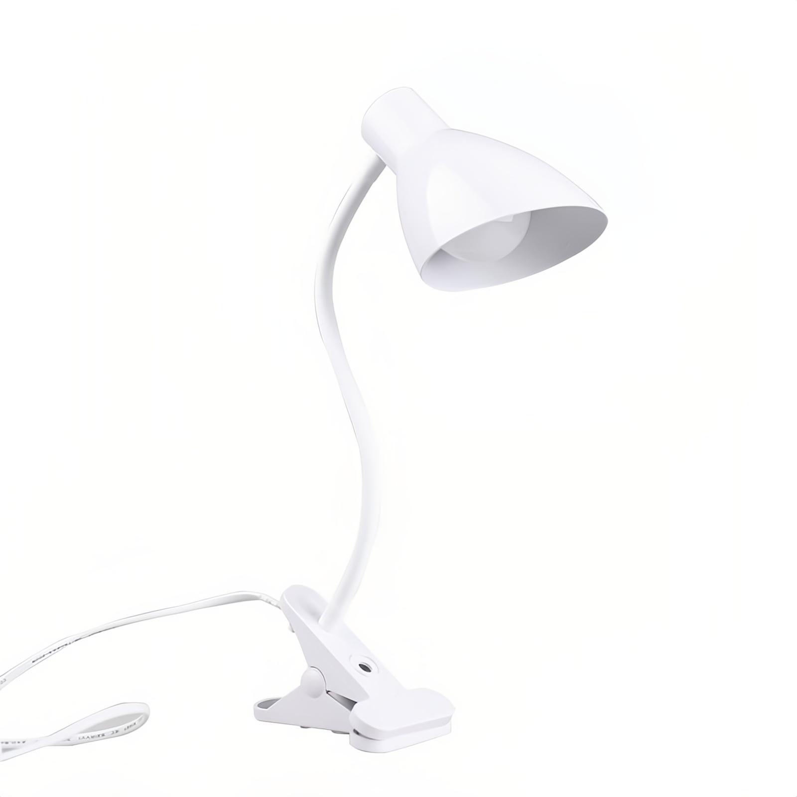 Clip Lamp Holder with Silicone Flexible Tube and Lampshade European Standard Socket without Bulb Suitable for Adjustable Lighting Fixtures One Size білий
Clip Lamp Holder with Silicone Flexible Tube and Lampshade European Standard Socket without Bulb Suitable for Adjustable Lighting Fixtures One Size білий