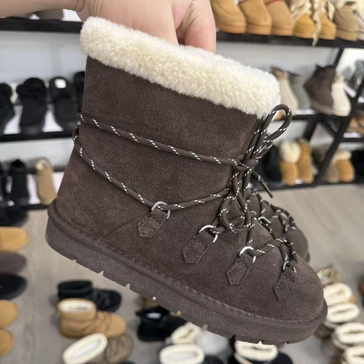 Autumn and winter new letter snow boots women s thick-soled velvet thickened warm sheepskin integrated short boots tide 40
Autumn and winter new letter snow boots women s thick-soled velvet thickened warm sheepskin integrated short boots tide 40