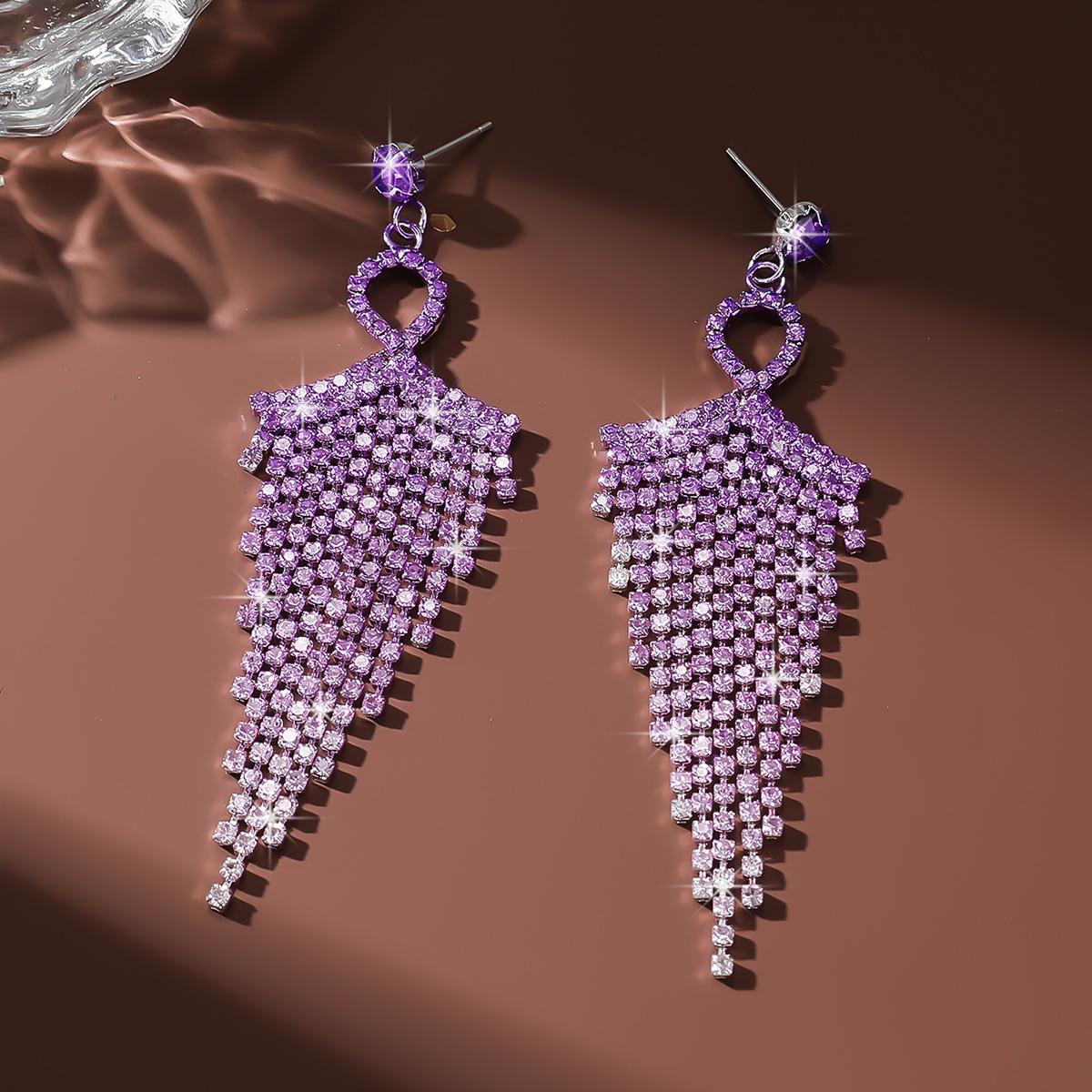 Accessories Light Luxury Zircon Earrings High Sense Fashion Stud Earrings Femininity Tassel Earrings
Accessories Light Luxury Zircon Earrings High Sense Fashion Stud Earrings Femininity Tassel Earrings