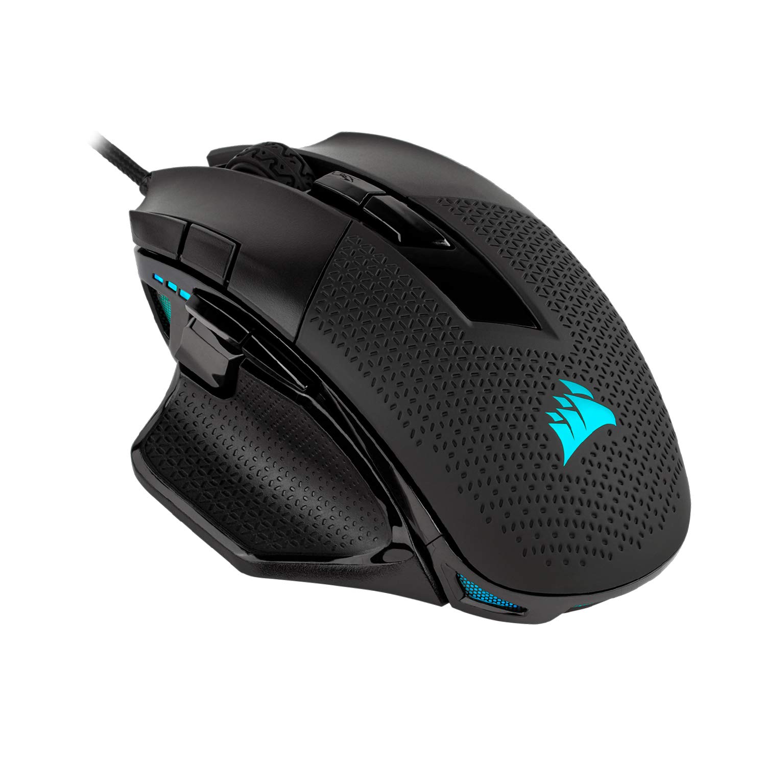 Corsair Nightsword Performance Tunable Gaming Backlit RGB 18000 Optical RGB, FPS/MOBA Mouse, Black, LED, DPI,
Corsair Nightsword Performance Tunable Gaming Backlit RGB 18000 Optical RGB, FPS/MOBA Mouse, Black, LED, DPI,