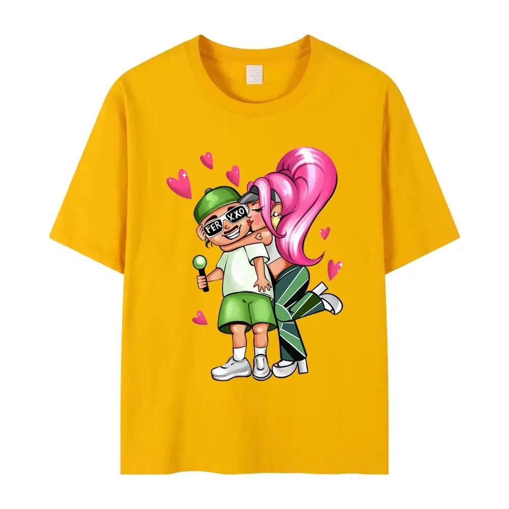 2023 Feid Ferxxo Tour футболки с принтом унисекс женские летние модные эстетические футболки уличный хип-хоп оверсайз футболка с коротким рукавом 4XL
2023 Feid Ferxxo Tour футболки с принтом унисекс женские летние модные эстетические футболки уличный хип-хоп оверсайз футболка с коротким рукавом 4XL