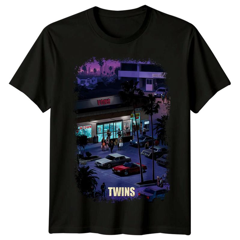 Twins (1988) Movie Poster Inspired Unisex T-Shirt Retro 80s Tee XL
Twins (1988) Movie Poster Inspired Unisex T-Shirt Retro 80s Tee XL