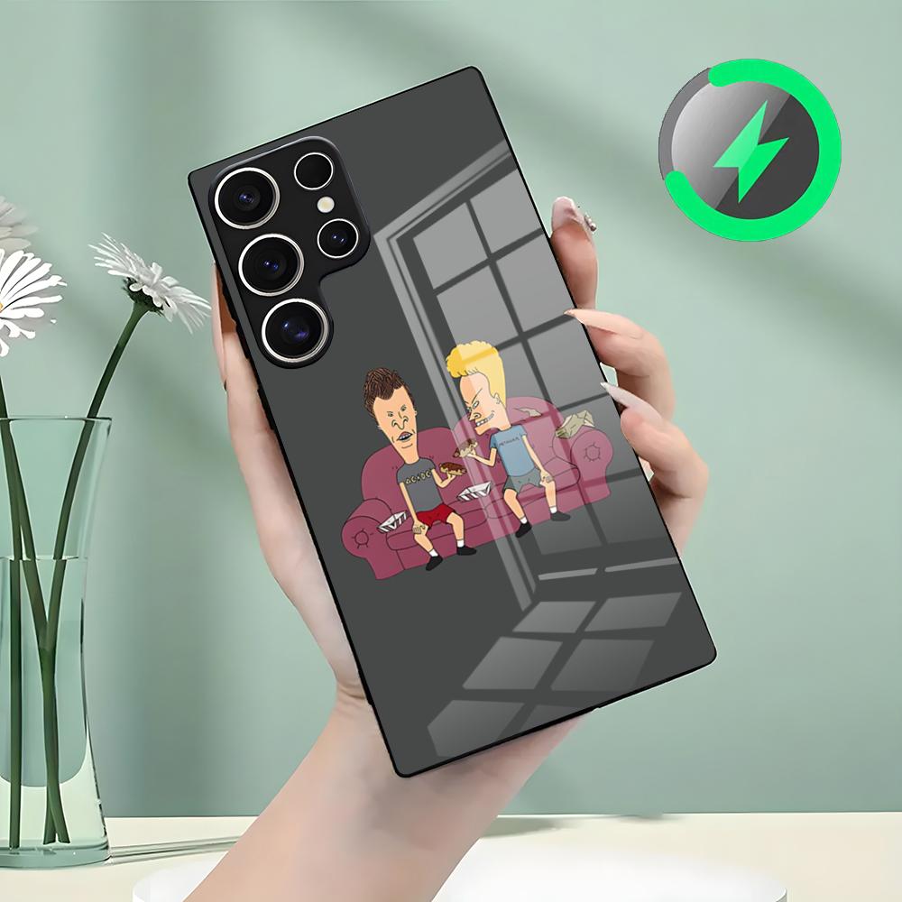 B-beavis And B-butt H-head Phone Case For Samsung S26 S25 S24 S23 S22 S21 S20 Edge Ultra Plus FE For Magsafe Glass Case Galaxy S25
B-beavis And B-butt H-head Phone Case For Samsung S26 S25 S24 S23 S22 S21 S20 Edge Ultra Plus FE For Magsafe Glass Case Galaxy S25