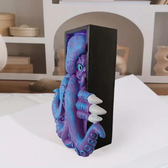 Yousheng Octopus Bookend Book Nook 3D Octopus Statue Bookshelf Decor Vintage Fantasy Octopus Book End Stopper for Home Office Bookshelf Decoration синій
Yousheng Octopus Bookend Book Nook 3D Octopus Statue Bookshelf Decor Vintage Fantasy Octopus Book End Stopper for Home Office Bookshelf Decoration синій