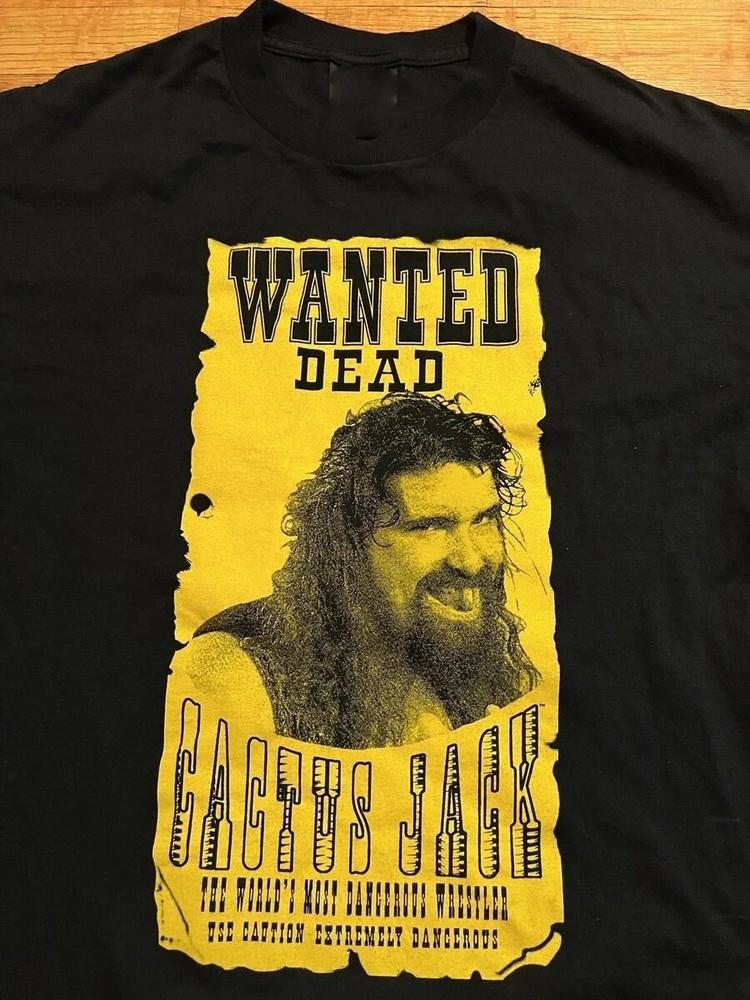 Cactus Jack Mick Foley Wanted Dead Vintage T-shirt Unisex Cotton Tee S-4XL Unisex T-Shirt XXXXL
Cactus Jack Mick Foley Wanted Dead Vintage T-shirt Unisex Cotton Tee S-4XL Unisex T-Shirt XXXXL