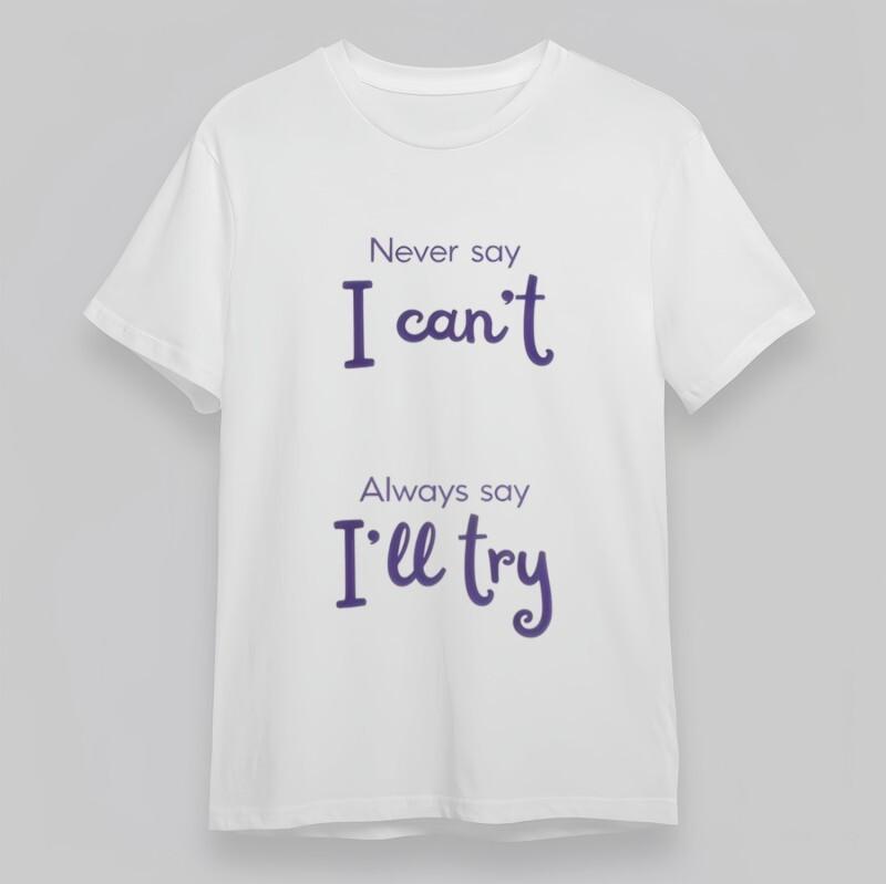 Men s Plus Size Classic T-Shirt Purple Motivational Quote Never Give Up Tee 4XL
Men s Plus Size Classic T-Shirt Purple Motivational Quote Never Give Up Tee 4XL