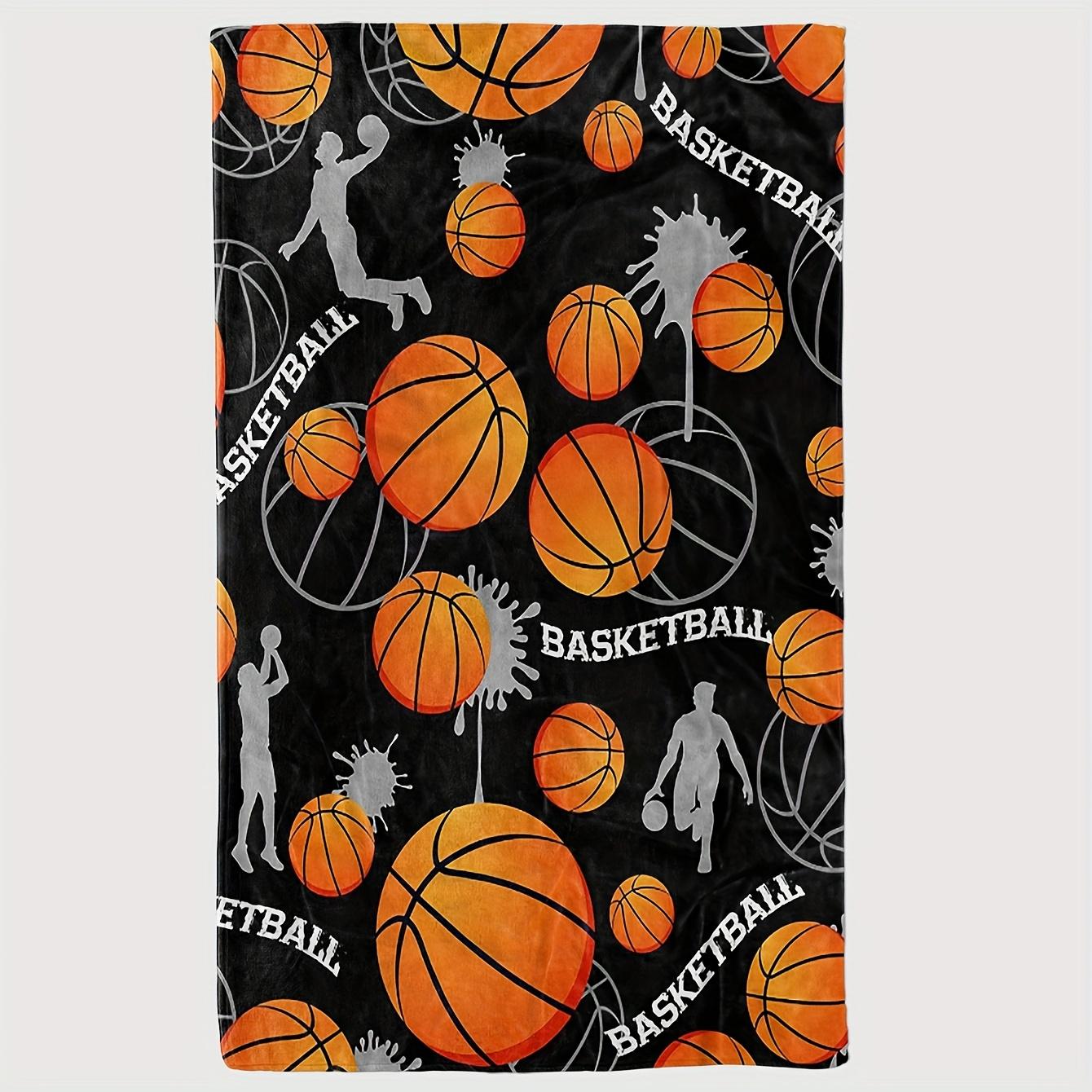 Basketball Print Flannel Blanket Soft Plush Birthday Christmas Gift for Sports Enthusiasts Men Women 75x100cm (30x40inch)
Basketball Print Flannel Blanket Soft Plush Birthday Christmas Gift for Sports Enthusiasts Men Women 75x100cm (30x40inch)