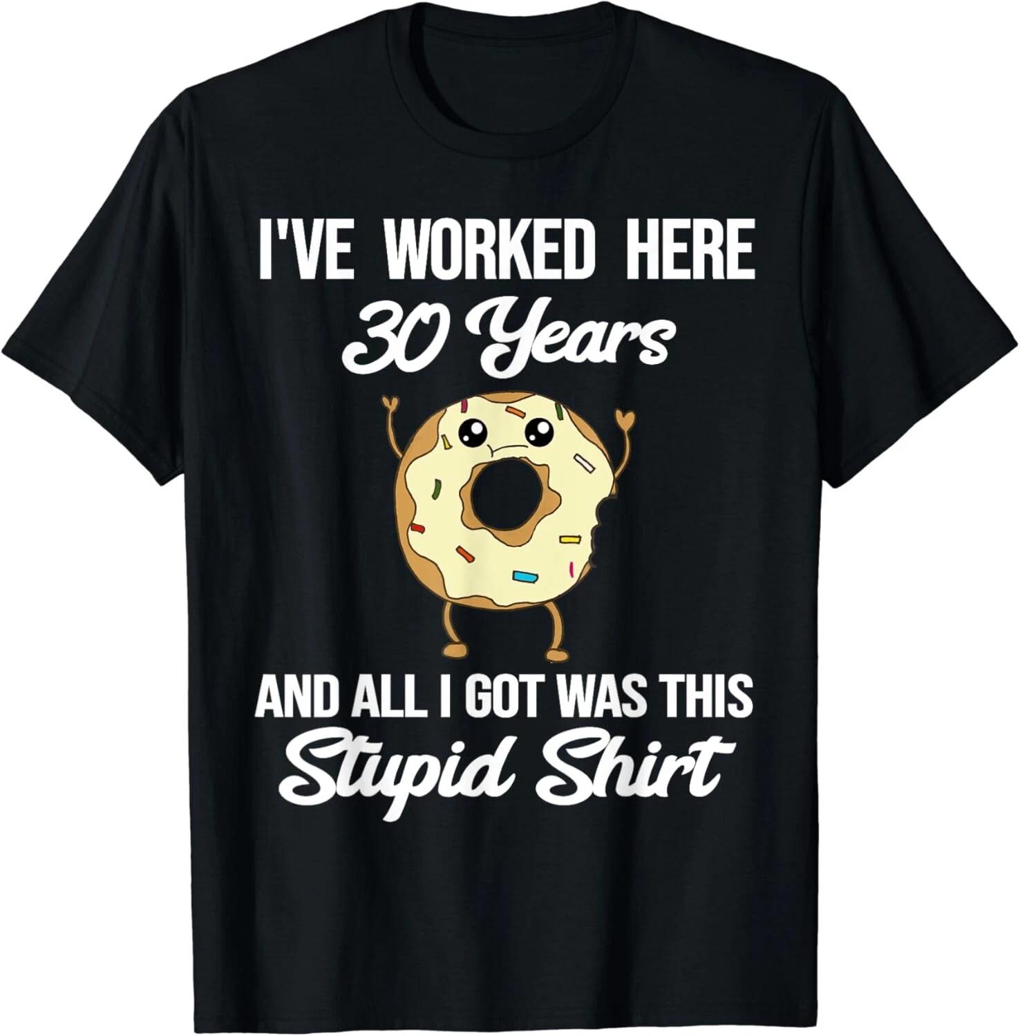 Funny 30th Work Anniversary 30 Year Employee Appreciation Gift Unisex T-Shirt S
Funny 30th Work Anniversary 30 Year Employee Appreciation Gift Unisex T-Shirt S