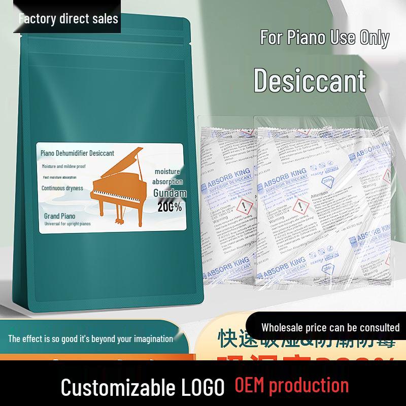 Piano Care: Insect & Moisture Repellent Desiccant Sachet, Anti-Mold Calcium Chloride, High Moisture Absorption
Piano Care: Insect & Moisture Repellent Desiccant Sachet, Anti-Mold Calcium Chloride, High Moisture Absorption