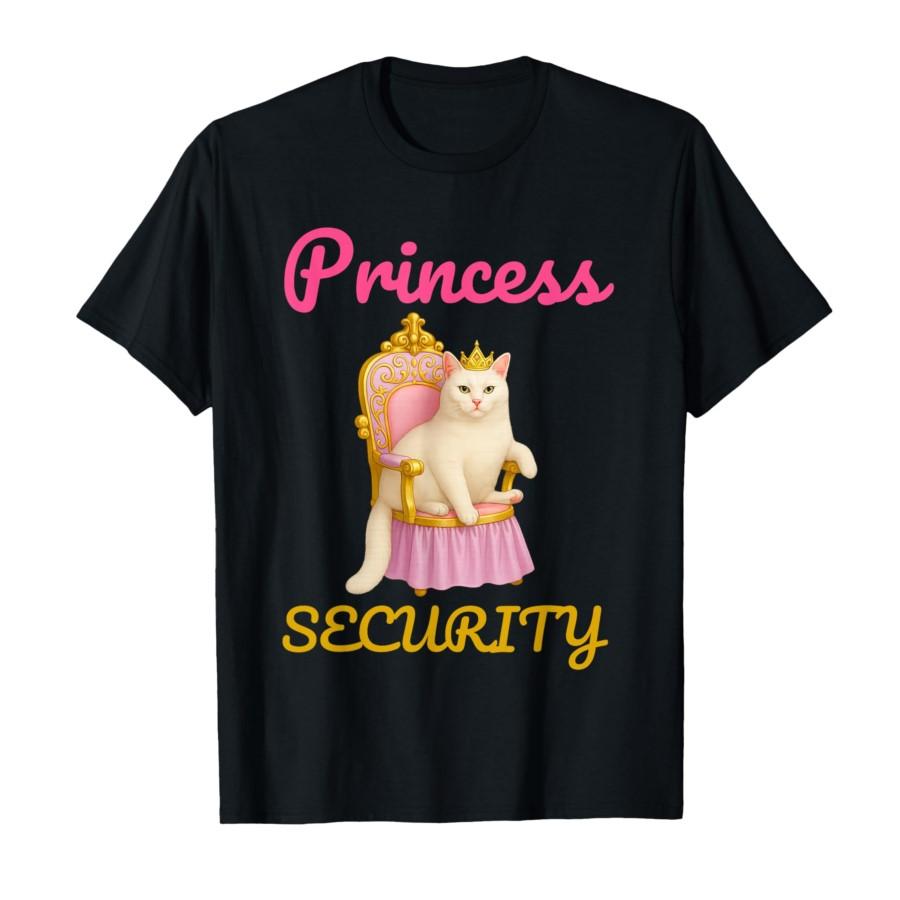 Funny cat Princess Security Meme Cute Kitty Humur T-shirt Men Women 100% Cotton T Shirts Short Sleeve Tops 0806-1 4XL
Funny cat Princess Security Meme Cute Kitty Humur T-shirt Men Women 100% Cotton T Shirts Short Sleeve Tops 0806-1 4XL