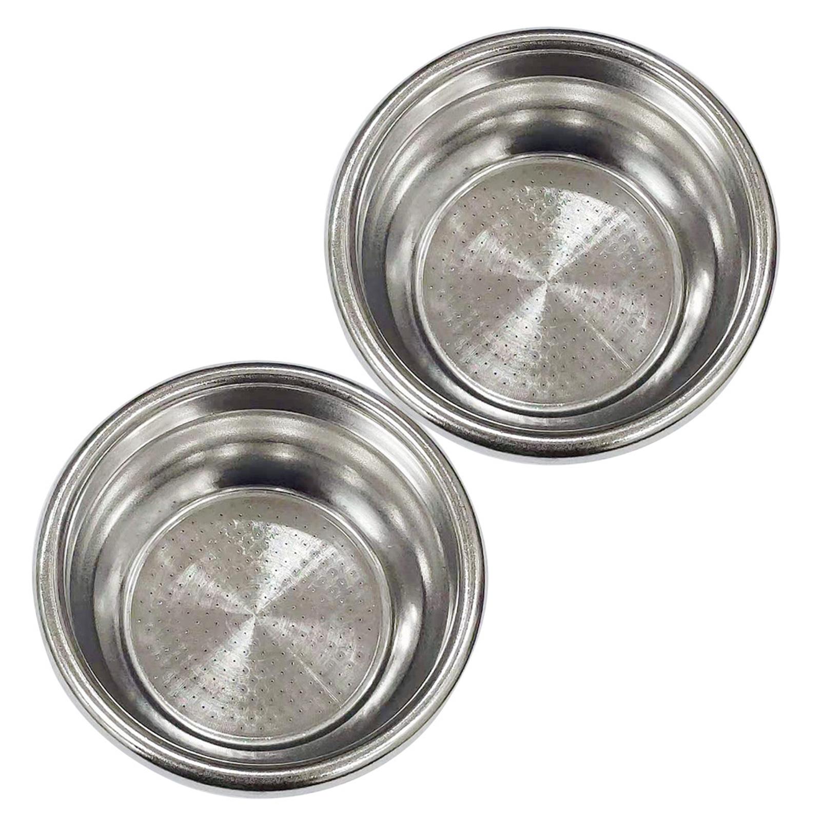 Coffee Filter Baskets 54mm Stainless Steel Coffee Tamper Cup 54mm Coffee Powder Bowl Stainless Steel Texture for Coffee
Coffee Filter Baskets 54mm Stainless Steel Coffee Tamper Cup 54mm Coffee Powder Bowl Stainless Steel Texture for Coffee