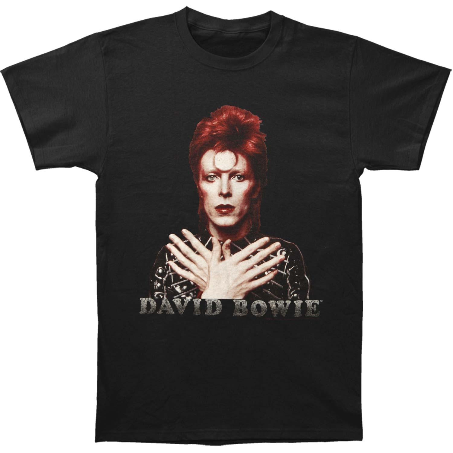 Men s David Bowie Ziggy 1973 Slim Fit T-Shirt Mens Womens Tees Top Black 2XL
Men s David Bowie Ziggy 1973 Slim Fit T-Shirt Mens Womens Tees Top Black 2XL