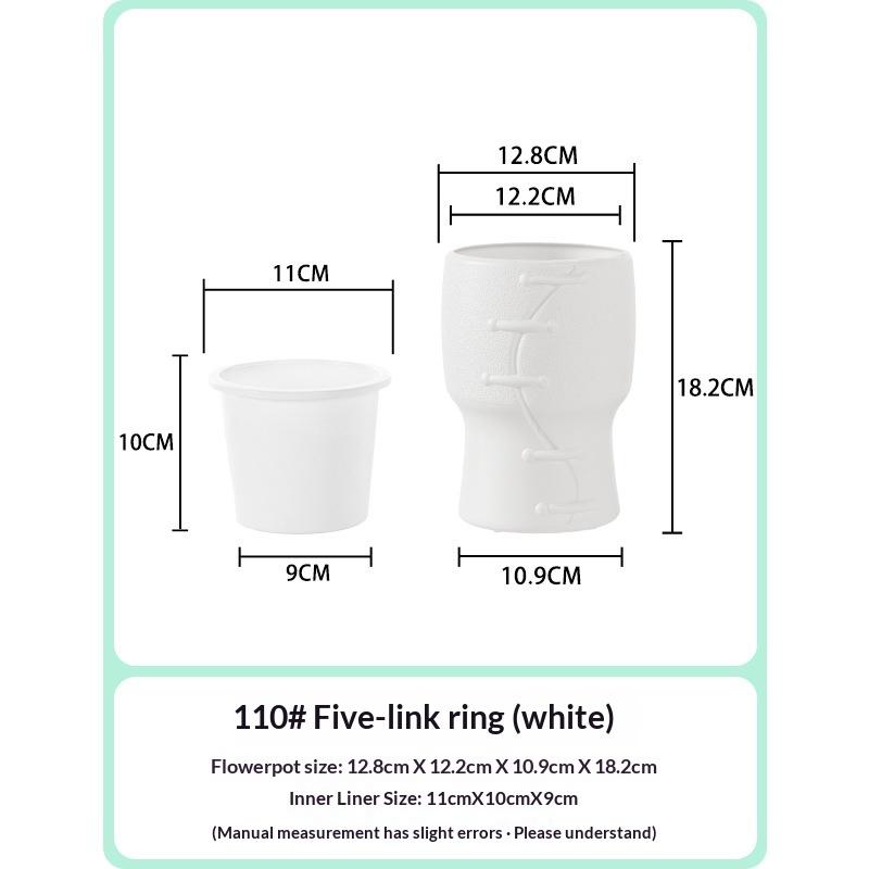Mini Self Watering Flower Pot Fish Tank Plastic Plant Pots Self Watering Planter Pot Vase For Home Decoration білий
Mini Self Watering Flower Pot Fish Tank Plastic Plant Pots Self Watering Planter Pot Vase For Home Decoration білий