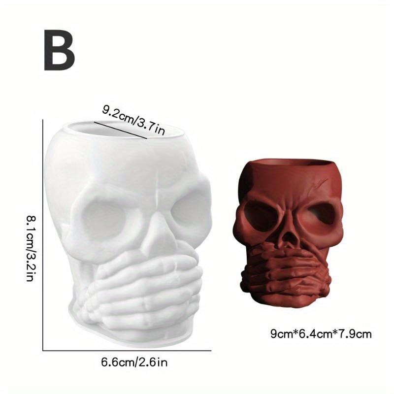 Силиконовая форма для изготовления черепа из гипса в горшке, декоративная форма для тыквы
Силиконовая форма для изготовления черепа из гипса в горшке, декоративная форма для тыквы
