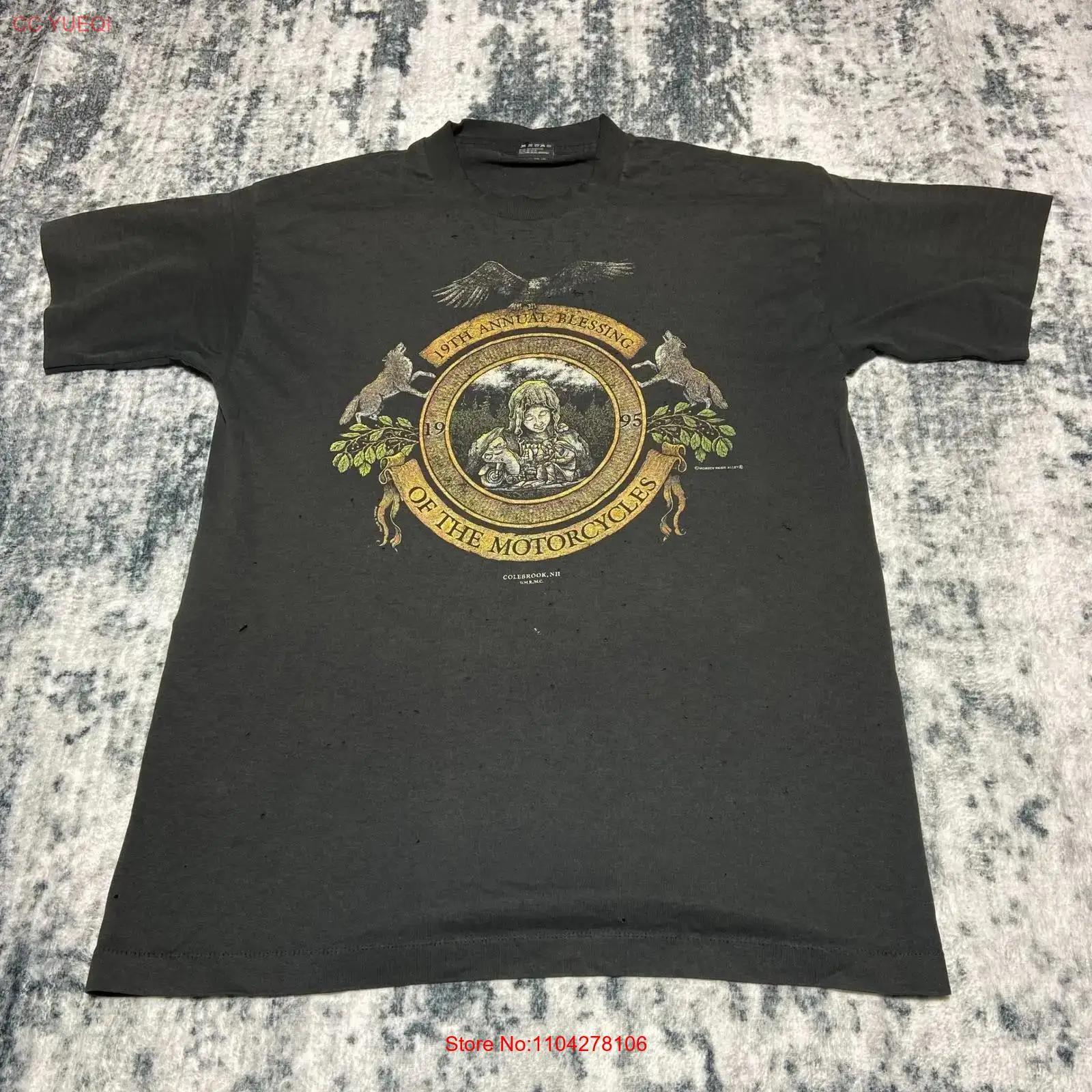 Vintage 1995 19th Annual Blessing of the Motorcycles T Shirt Colebrook NH Mens L vintage Washed designer clothes Comfortable 5XL різнокольоровий
Vintage 1995 19th Annual Blessing of the Motorcycles T Shirt Colebrook NH Mens L vintage Washed designer clothes Comfortable 5XL різнокольоровий