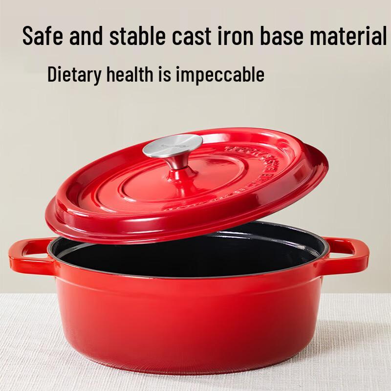 COOKER KING Cast Iron Enamel Soup Pot
COOKER KING Cast Iron Enamel Soup Pot