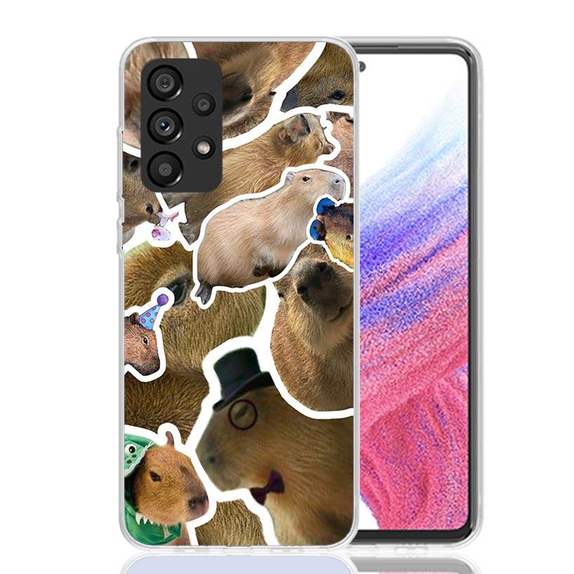 Funny Capybara Phone Case for Samsung Galaxy A17 A16 A15 A14 A13 A57 A56 A55 A54 A53 A37 A36 A35 A34 A33 A26 A25 A24 A23 Galaxy Samsung A55
Funny Capybara Phone Case for Samsung Galaxy A17 A16 A15 A14 A13 A57 A56 A55 A54 A53 A37 A36 A35 A34 A33 A26 A25 A24 A23 Galaxy Samsung A55