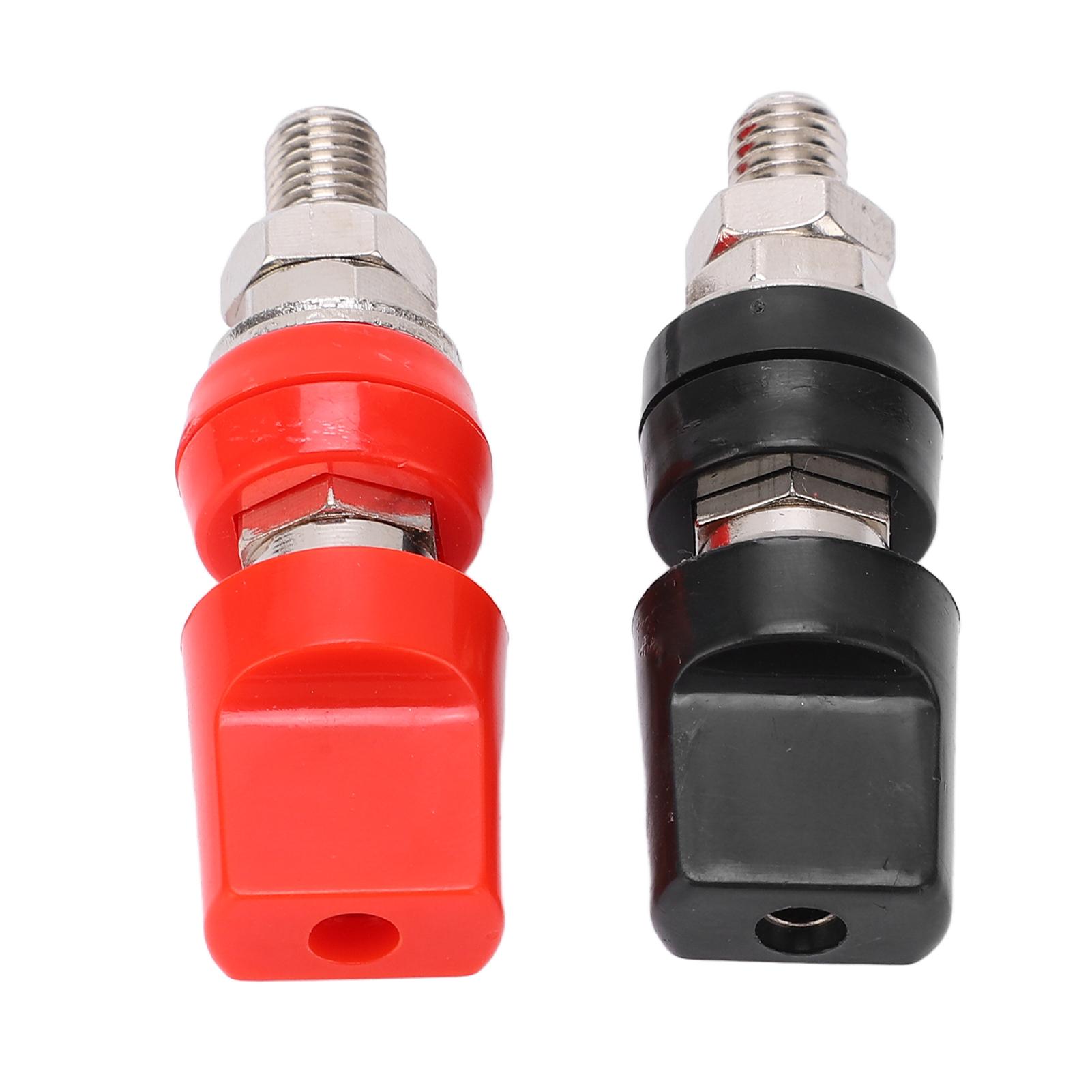 M8 Large Current Terminal 100A High Accuracy Copper Terminal Binding Post with 4mm Plug for Hardware Electronic Device
M8 Large Current Terminal 100A High Accuracy Copper Terminal Binding Post with 4mm Plug for Hardware Electronic Device