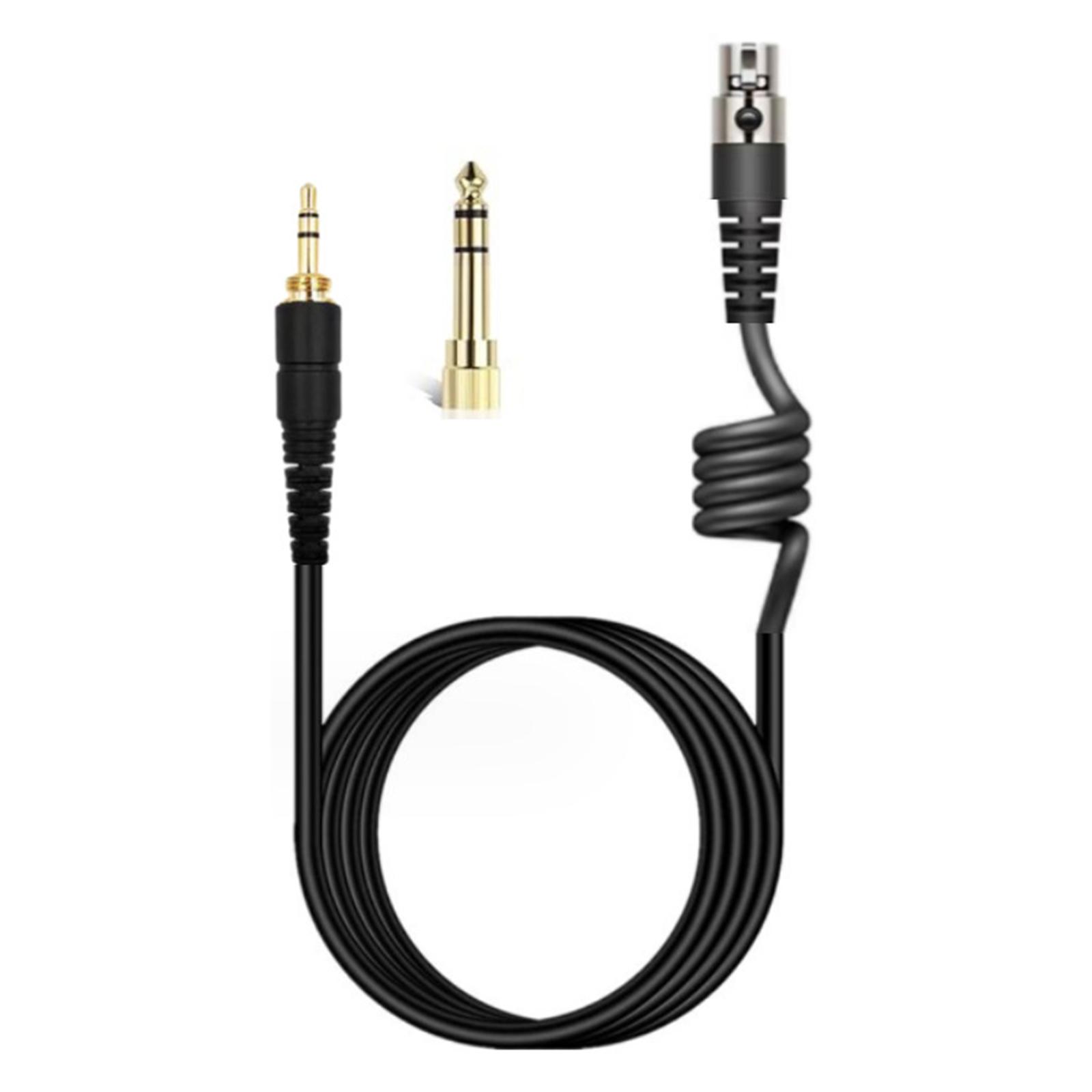 Replacement Headphone Cord Extension Cable 3.5mm Cable with 6.35mm Connector for HD490 Studio Headphone Accessories 1
Replacement Headphone Cord Extension Cable 3.5mm Cable with 6.35mm Connector for HD490 Studio Headphone Accessories 1