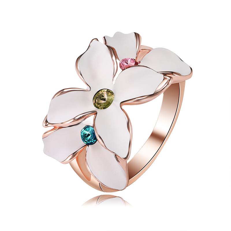 Exquisite Flower Engagement Ring Colorful AAA Cubic Zirconia Rose Gold Color Finger Rings Party Zircon for Women 6 білий
Exquisite Flower Engagement Ring Colorful AAA Cubic Zirconia Rose Gold Color Finger Rings Party Zircon for Women 6 білий