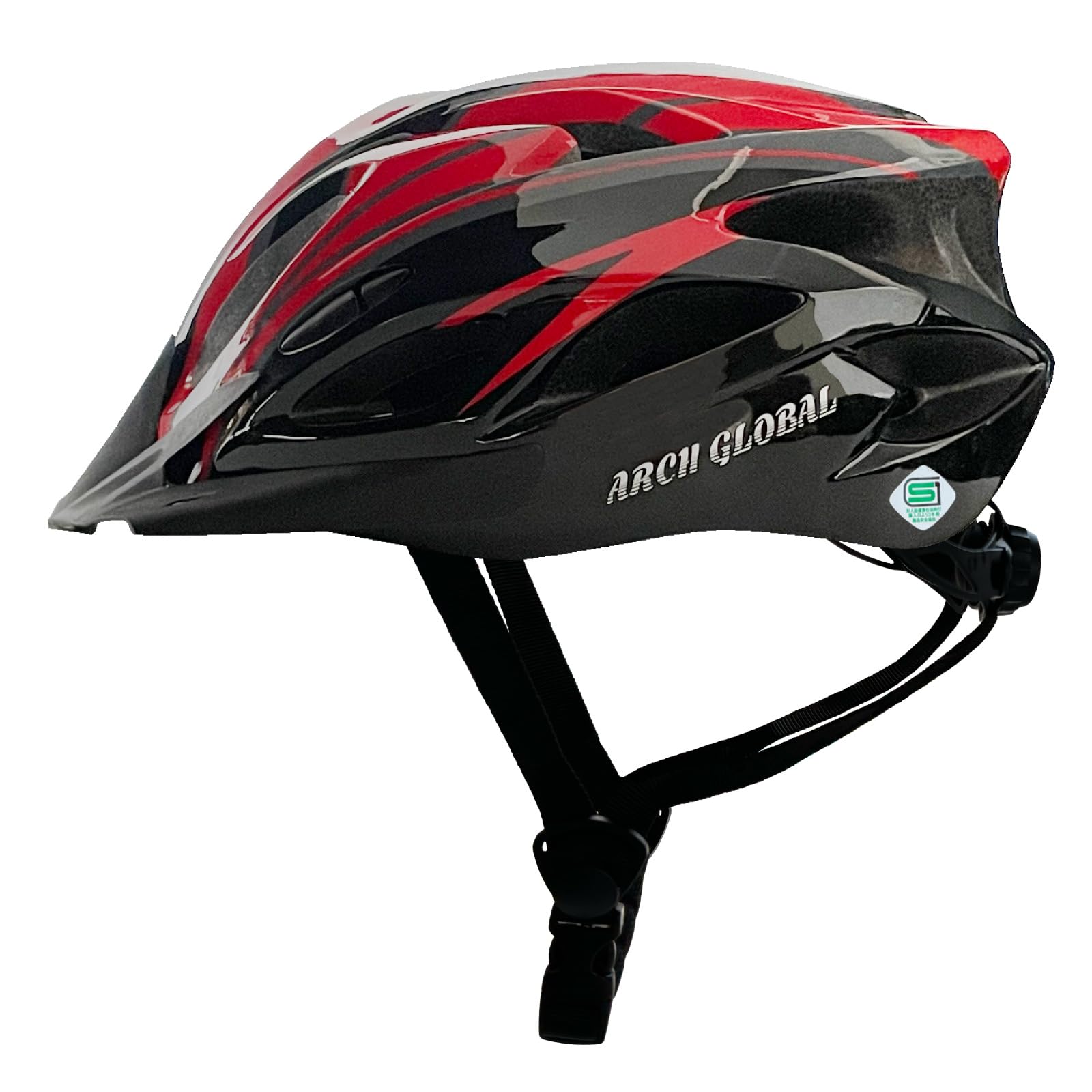 Bicycle SG Adult Size for Polycarbonate Adjustable Bike Standard SG and CE Road Actual Standard Red and ARCH-GLOBAL Helmet, Standard, [Recommended
Bicycle SG Adult Size for Polycarbonate Adjustable Bike Standard SG and CE Road Actual Standard Red and ARCH-GLOBAL Helmet, Standard, [Recommended