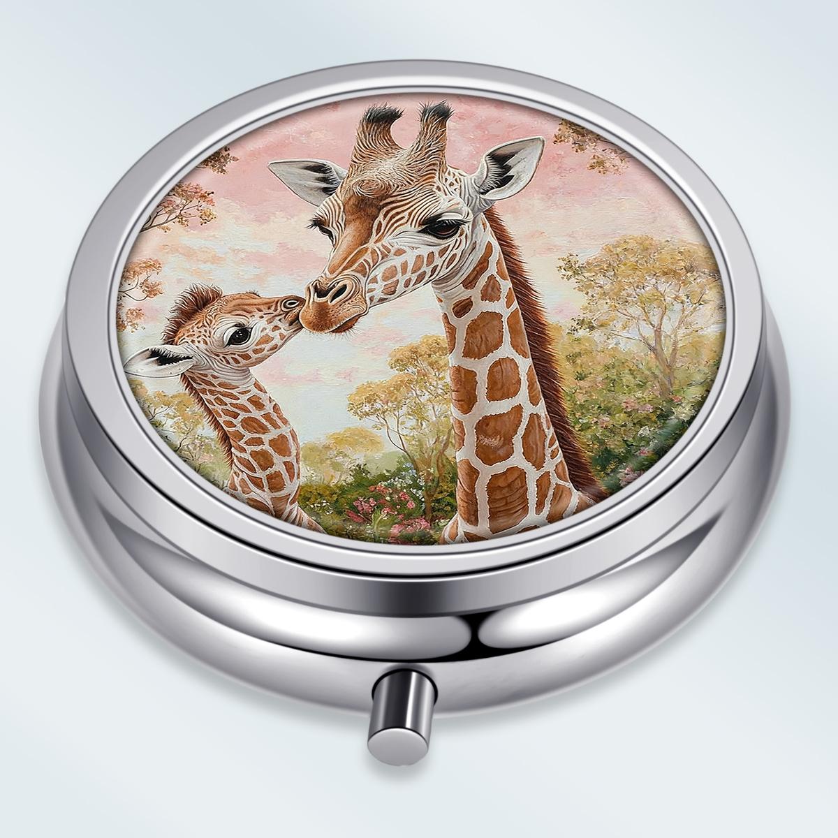 Portable Pill Box with 3 Compartments, Mini Metal Medicine Organizer Case, Cute Printed Pill Container for Vitamins, Pills, Jewelry, Travel, Daily Use разноцветный
Portable Pill Box with 3 Compartments, Mini Metal Medicine Organizer Case, Cute Printed Pill Container for Vitamins, Pills, Jewelry, Travel, Daily Use разноцветный