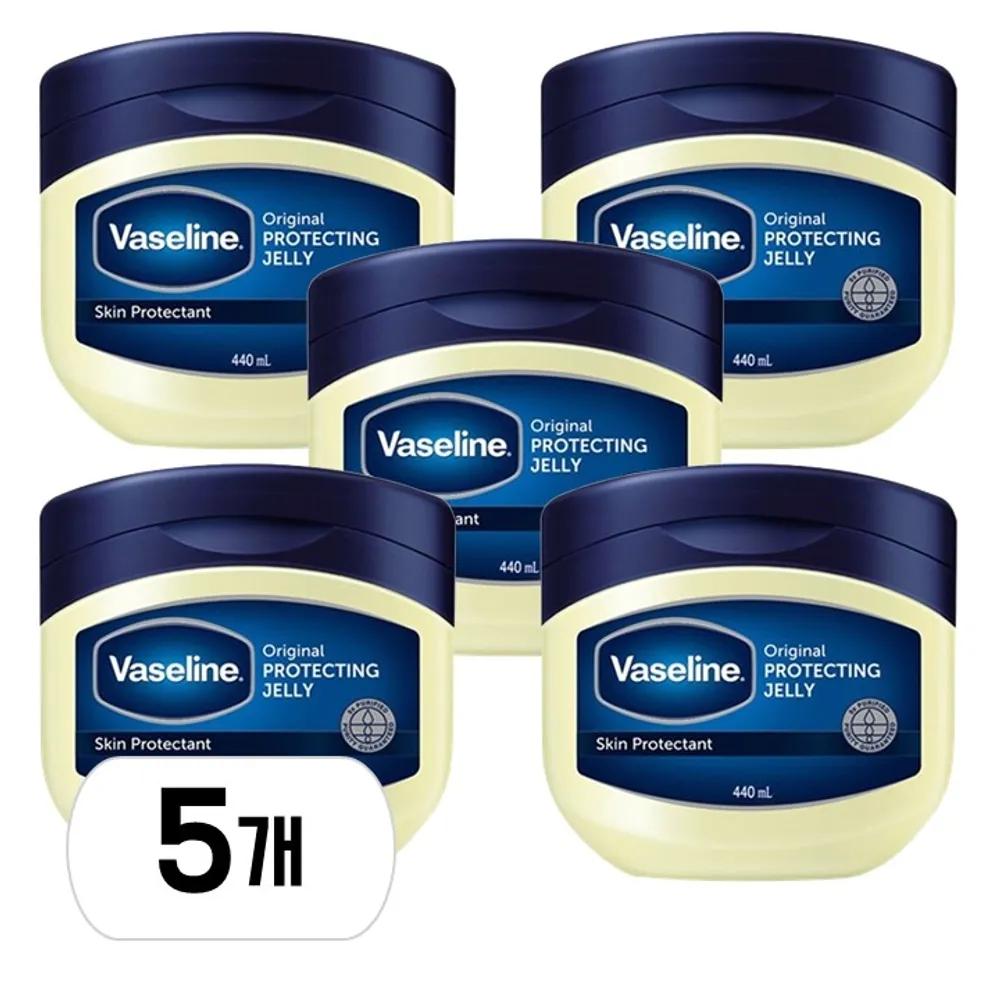 Unilever Vaseline Original Jelly 440ml 5-pack
Unilever Vaseline Original Jelly 440ml 5-pack