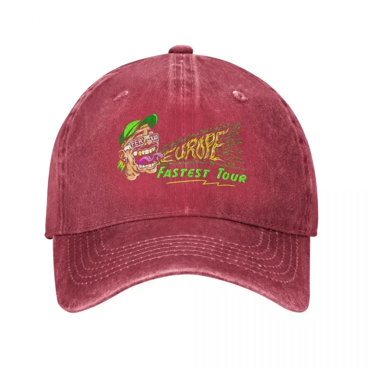 Rapper Feid Ferxxo Unisex Baseball Cap EUROPE FASTEST Tour 2025 Distressed Washed Caps Hat Vintage All Seasons Travel Headwear one size
Rapper Feid Ferxxo Unisex Baseball Cap EUROPE FASTEST Tour 2025 Distressed Washed Caps Hat Vintage All Seasons Travel Headwear one size
