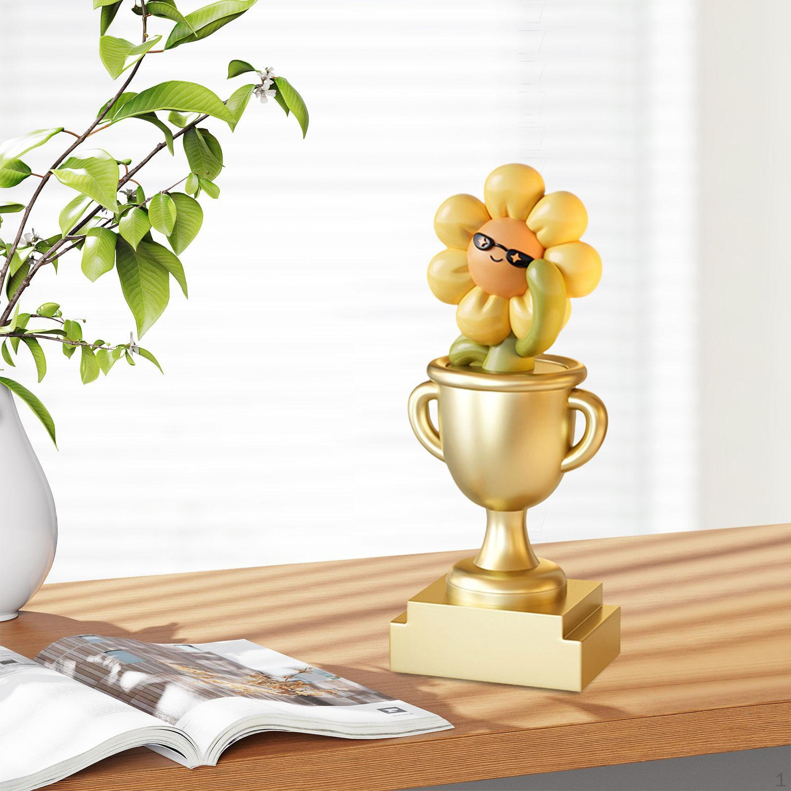 Смоляний трофейний кубок ручної роботи для вечірок Sunflower
Смоляний трофейний кубок ручної роботи для вечірок Sunflower